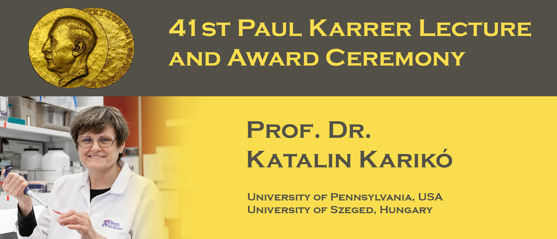 Paul Karrer Lecture 2024